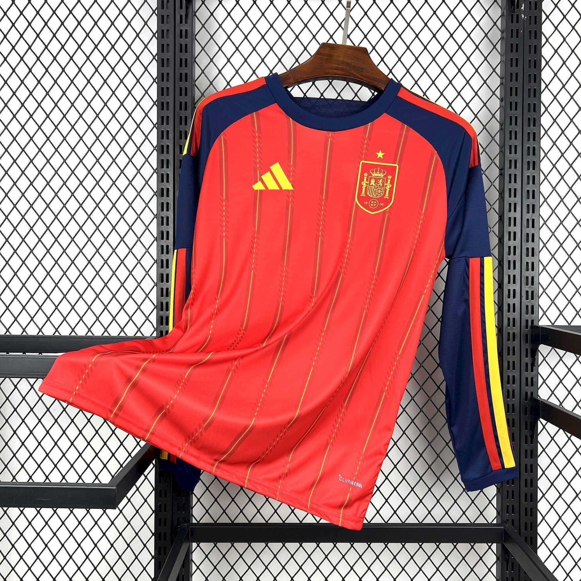 Maillot Domicile Espagne Manches Longues 2025/26