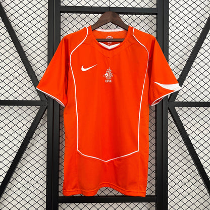 Maillot Domicile Rétro Pays-Bas 2004
