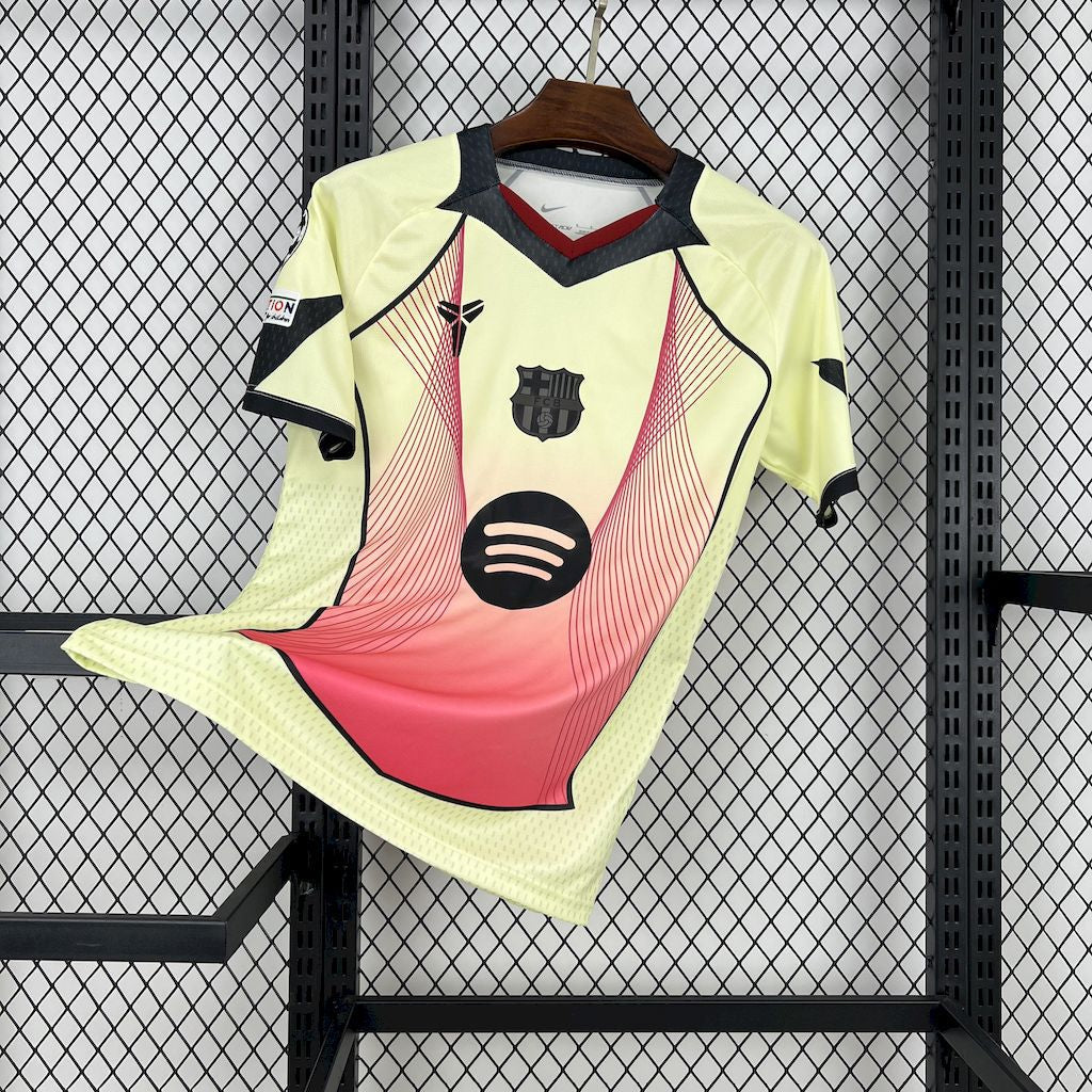 Maillot Spécial Jaune/Rose FC Barcelone 2025/26